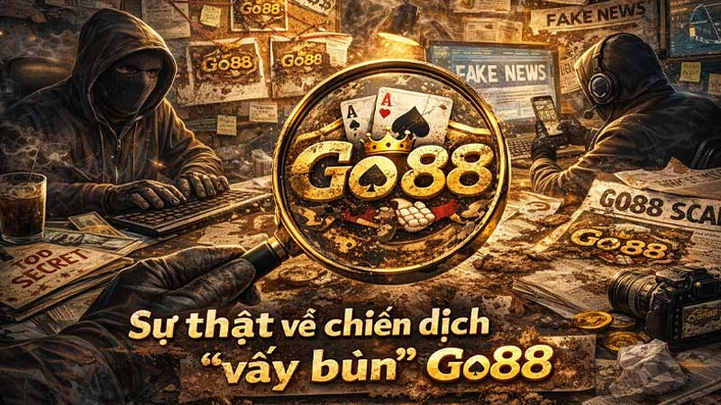 Tìm hiểu sự thật về chiến dịch "vấy bùn" Go88